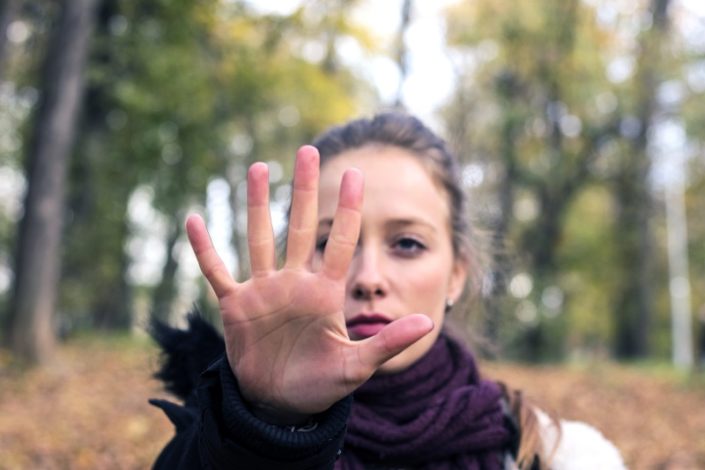 Woman says stop Setting Boundaries